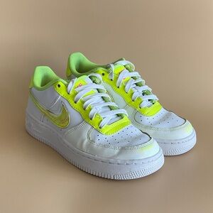 NIKE Air Force 1 LOW WHITE VOLT DV1680-100 SNEAKERS